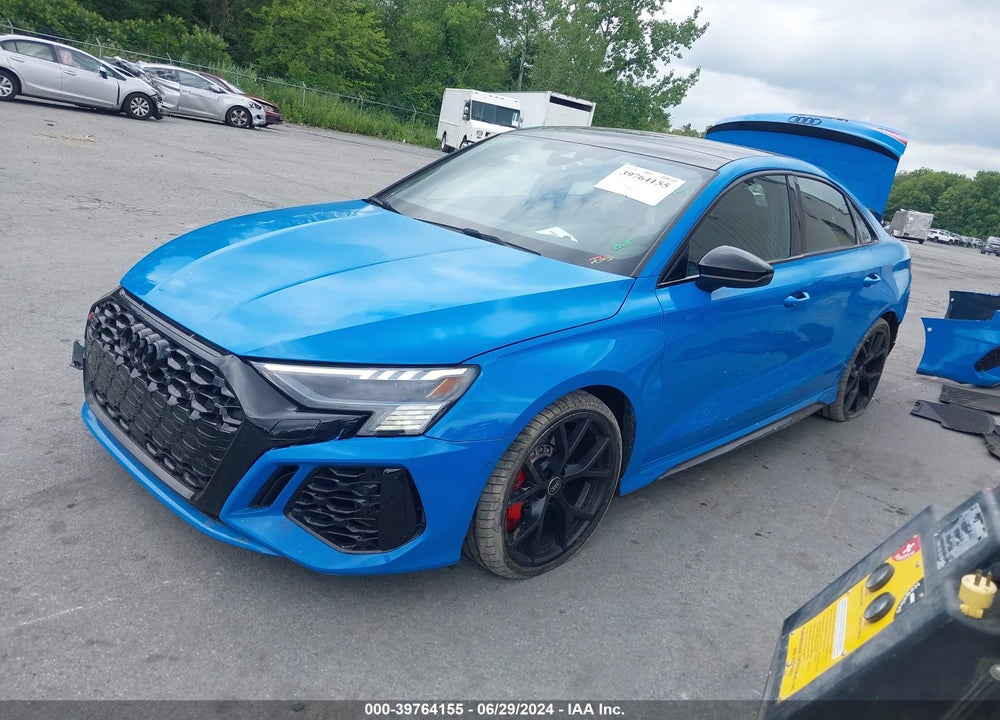 2023 AUDI RS 3 TFSI QUATTRO S TRONIC VIN: WUAG4DGY3PA902445