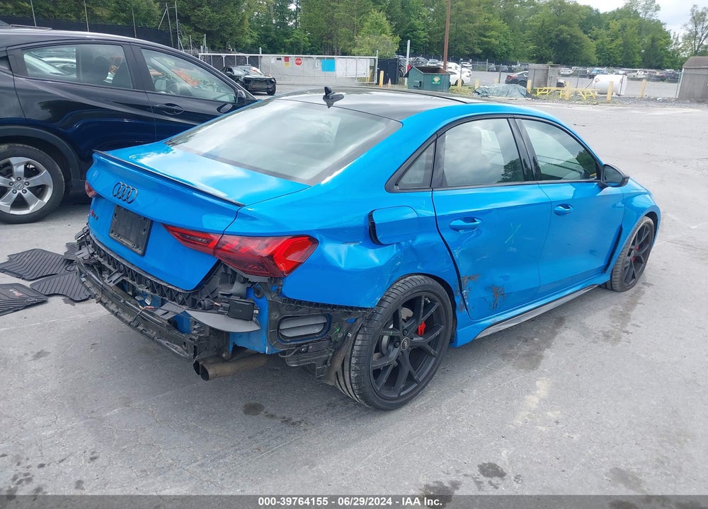 2023 AUDI RS 3 TFSI QUATTRO S TRONIC VIN: WUAG4DGY3PA902445
