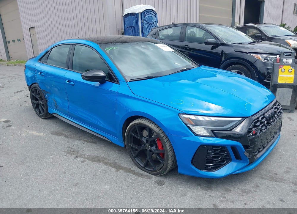 2023 AUDI RS 3 TFSI QUATTRO S TRONIC VIN: WUAG4DGY3PA902445