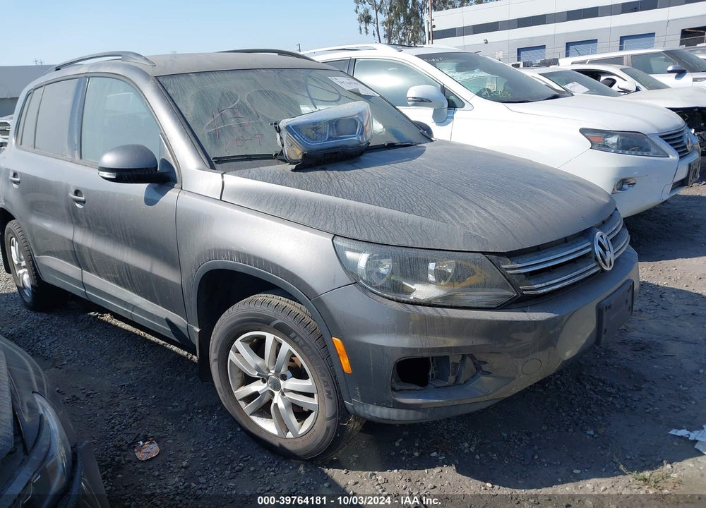 2015 VOLKSWAGEN TIGUAN S VIN: WVGAV7AX0FW523305