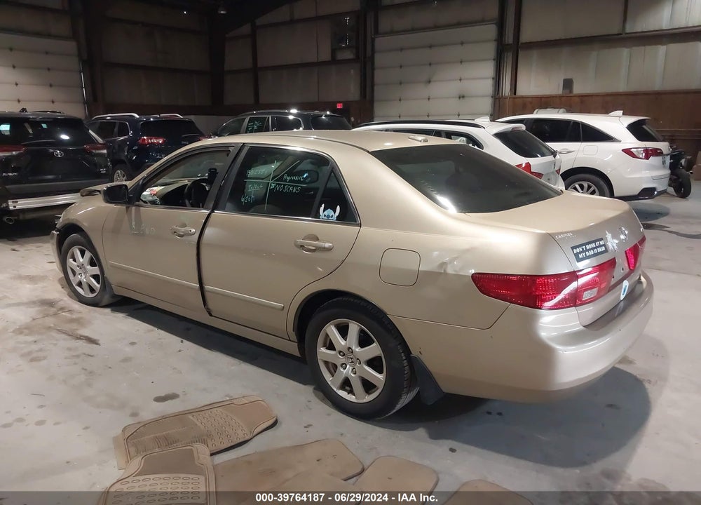 2005 HONDA ACCORD 3.0 EX VIN: 1HGCM66585A079976