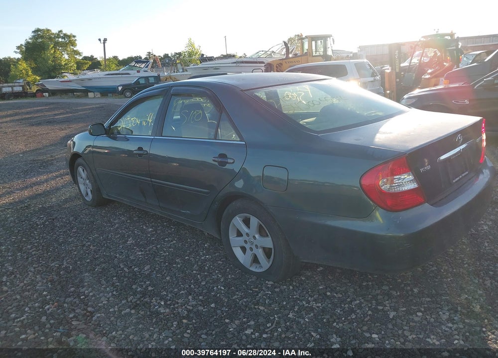 2003 TOYOTA CAMRY LE VIN: 4T1BE32K03U779788