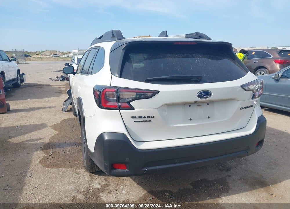 2023 SUBARU OUTBACK ONYX EDITION VIN: 4S4BTALC9P3186458