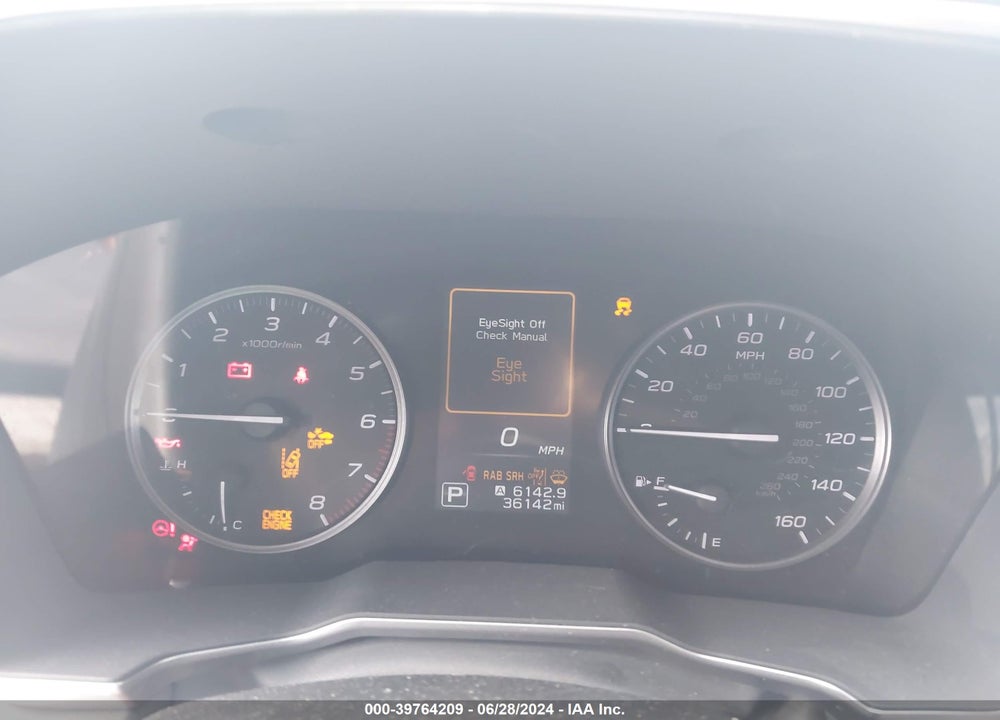 2023 SUBARU OUTBACK ONYX EDITION VIN: 4S4BTALC9P3186458