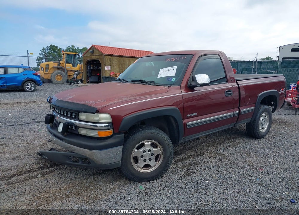 2002 CHEVROLET SILVERADO 1500 VIN: 1GCEK14T62Z251744