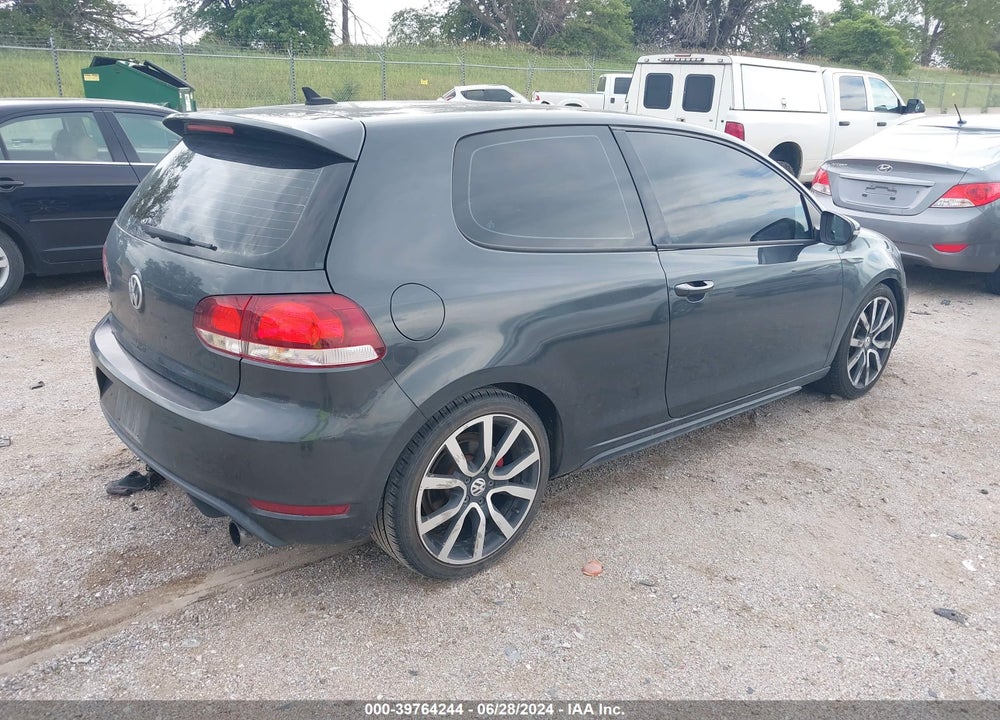 2012 VOLKSWAGEN GTI 2-DOOR AUTOBAHN VIN: WVWEV7AJ0CW354027