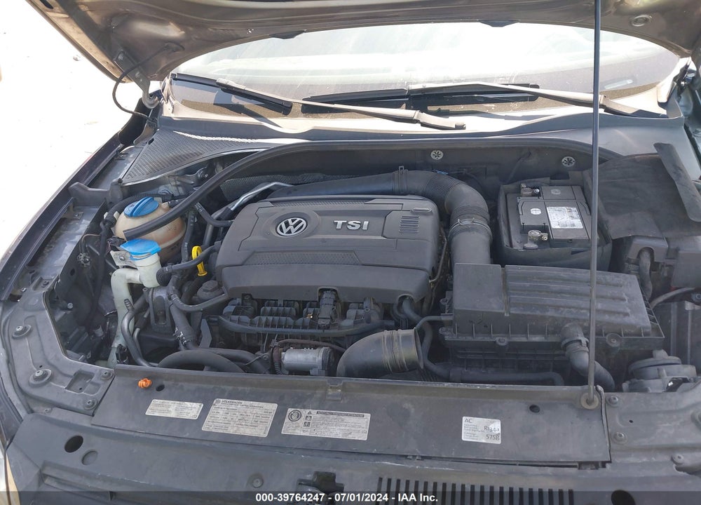 2014 VOLKSWAGEN PASSAT 1.8T WOLFSBURG EDITION VIN: 1VWAT7A33EC110119