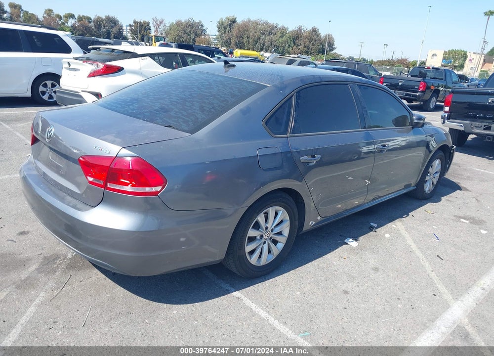 2014 VOLKSWAGEN PASSAT 1.8T WOLFSBURG EDITION VIN: 1VWAT7A33EC110119