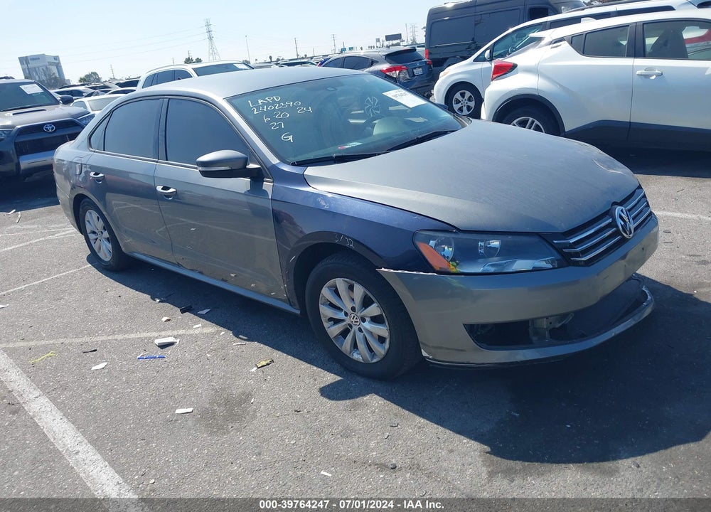 2014 VOLKSWAGEN PASSAT 1.8T WOLFSBURG EDITION VIN: 1VWAT7A33EC110119