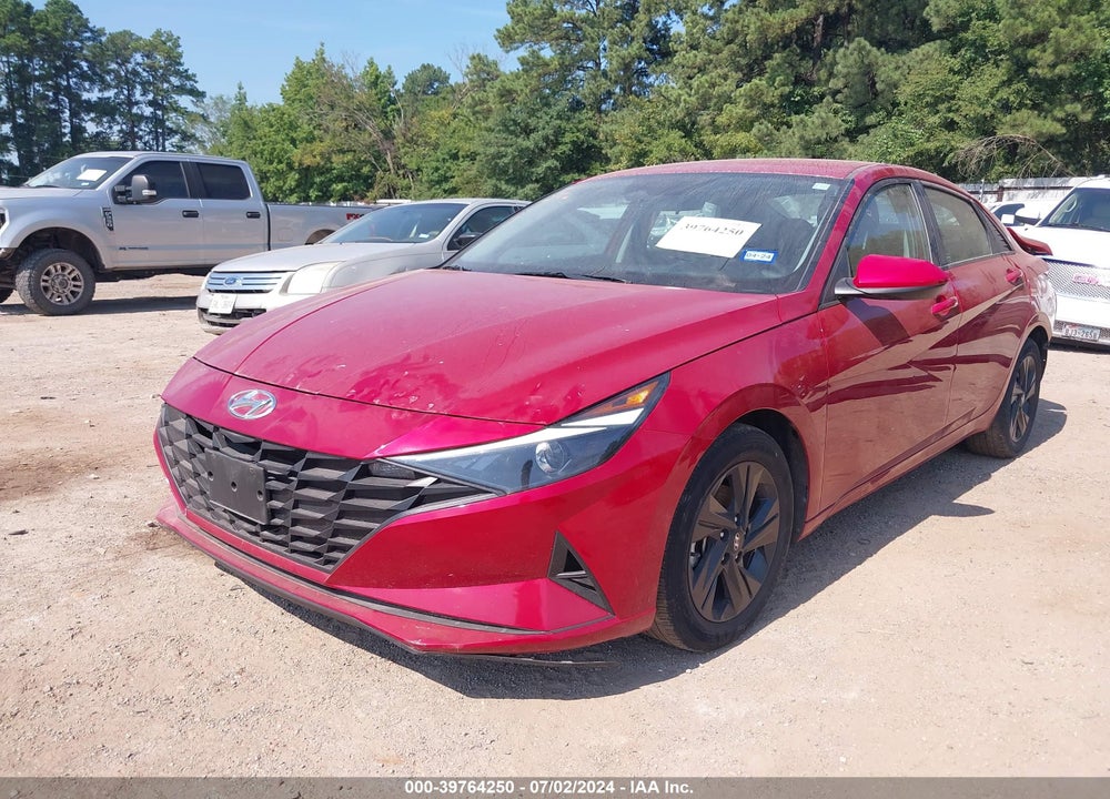 2022 HYUNDAI ELANTRA SEL VIN: KMHLM4AG5NU321645