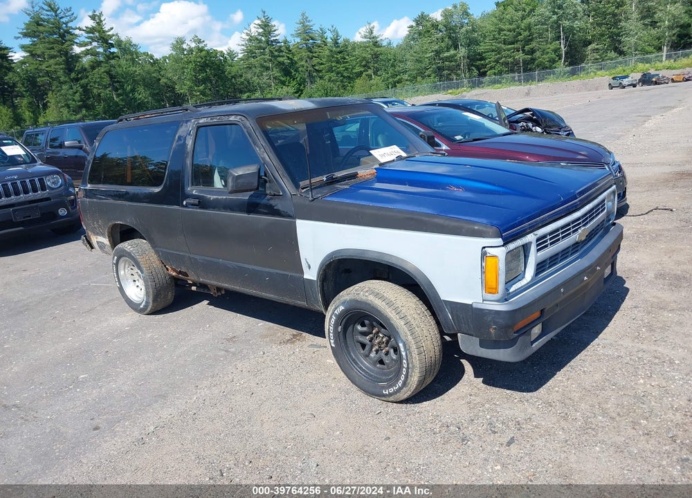 1989 CHEVROLET BLAZER S10 VIN: 1GNCT18Z9K8208998