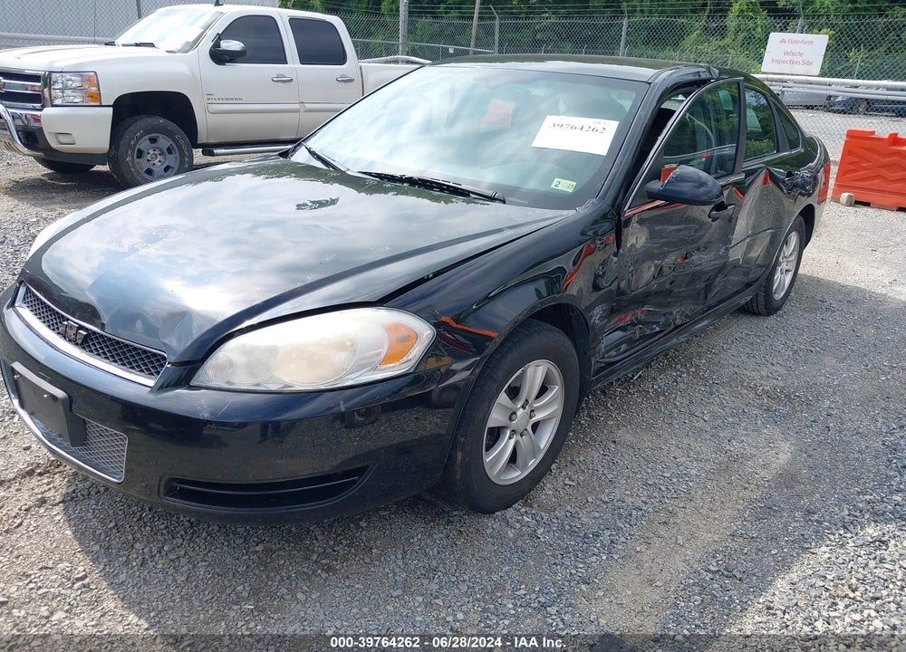 2012 CHEVROLET IMPALA LS VIN: 2G1WF5E3XC1249691