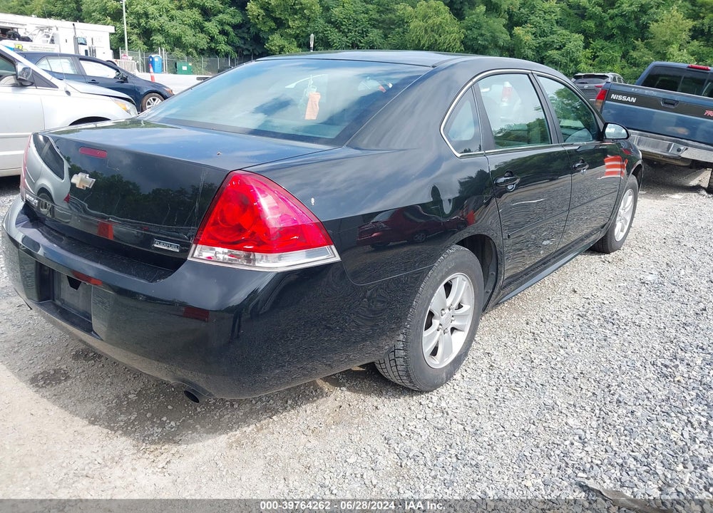 2012 CHEVROLET IMPALA LS VIN: 2G1WF5E3XC1249691