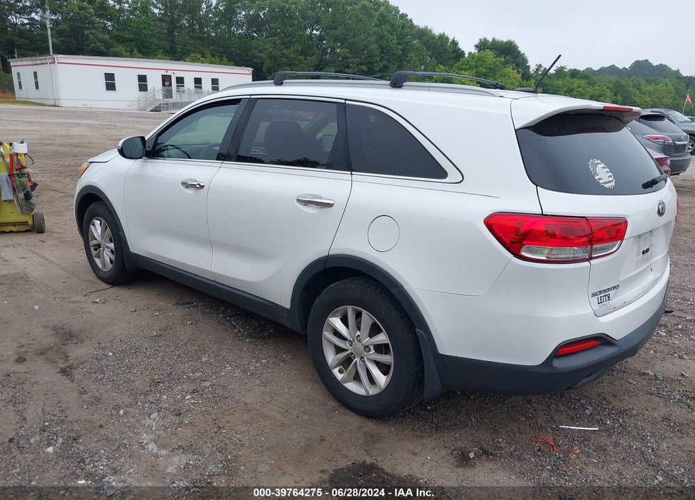 2016 KIA SORENTO 2.4L LX VIN: 5XYPG4A34GG096181