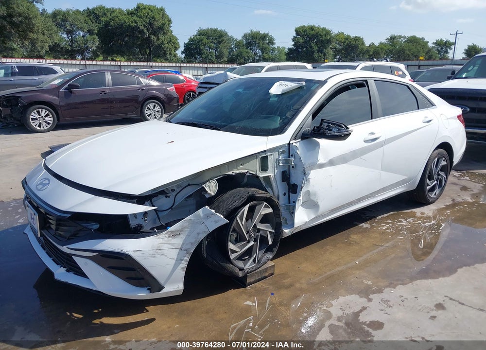 2024 HYUNDAI ELANTRA HYBRID LIMITED VIN: KMHLN4DJ3RU105075