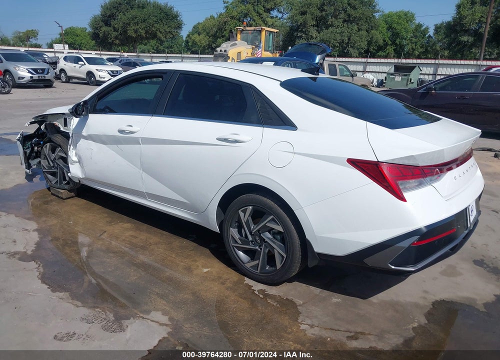 2024 HYUNDAI ELANTRA HYBRID LIMITED VIN: KMHLN4DJ3RU105075
