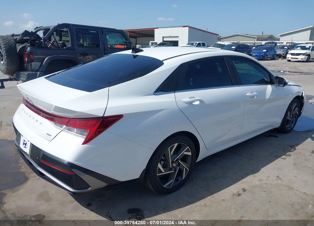 2024 HYUNDAI ELANTRA HYBRID LIMITED VIN: KMHLN4DJ3RU105075
