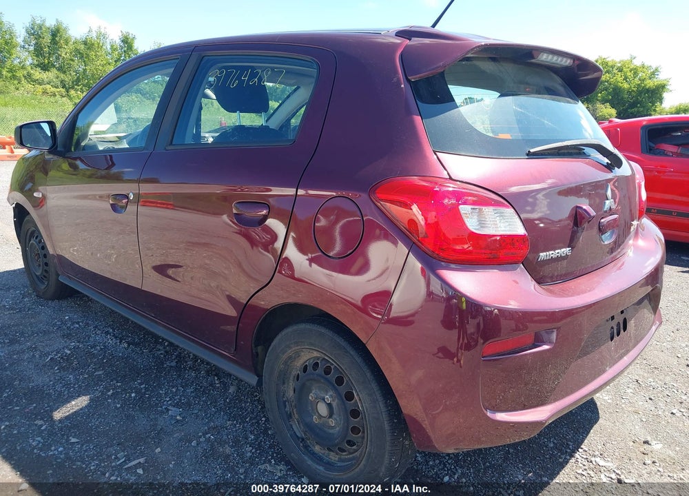 2020 MITSUBISHI MIRAGE SE VIN: ML32A3HJ8LH004813