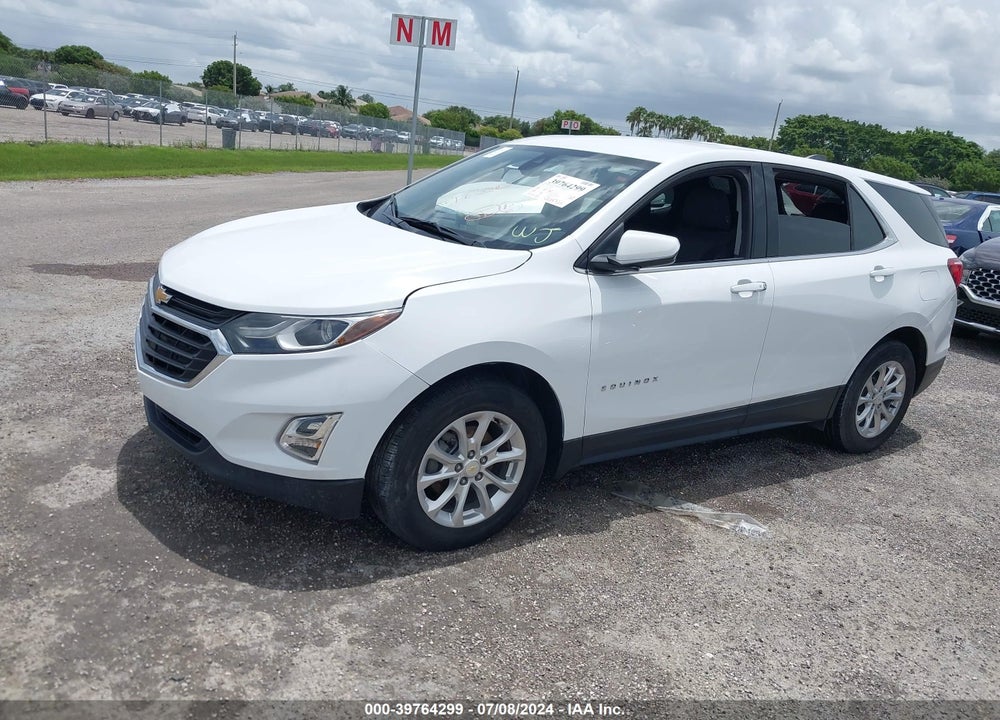 2020 CHEVROLET EQUINOX FWD LT 1.5L TURBO VIN: 2GNAXKEV8L6229044