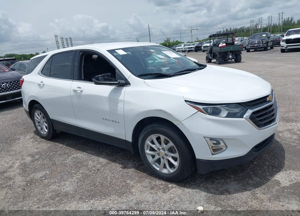 2020 CHEVROLET EQUINOX FWD LT 1.5L TURBO VIN: 2GNAXKEV8L6229044