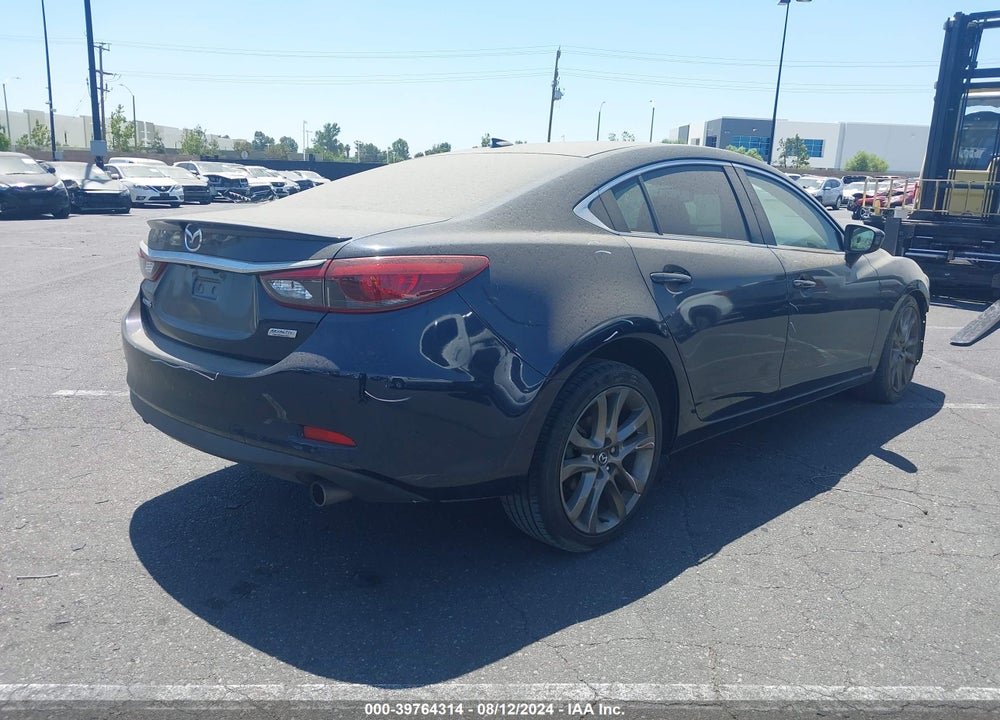 2016 MAZDA 6 I GRAND TOURING VIN: JM1GJ1W50G1487144