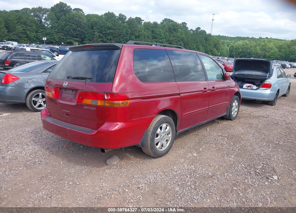 2004 HONDA ODYSSEY EX VIN: 5FNRL18804B086366