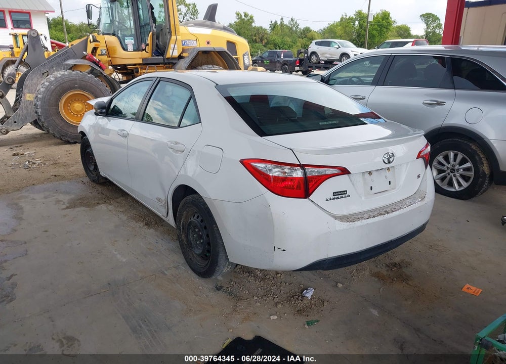 2015 TOYOTA COROLLA S VIN: 2T1BURHE2FC359446
