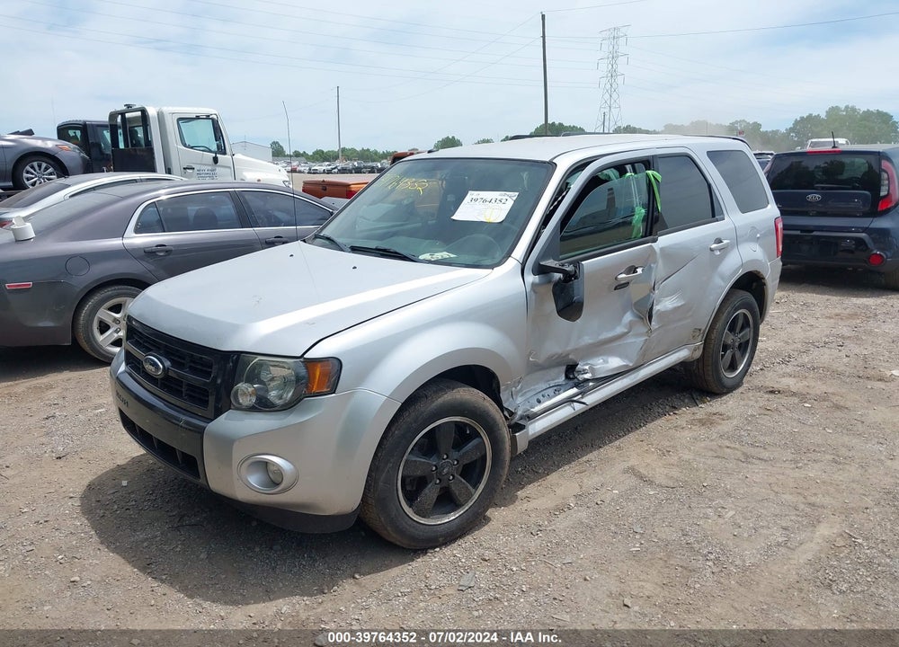 2011 FORD ESCAPE XLT VIN: 1FMCU0DGXBKB22215