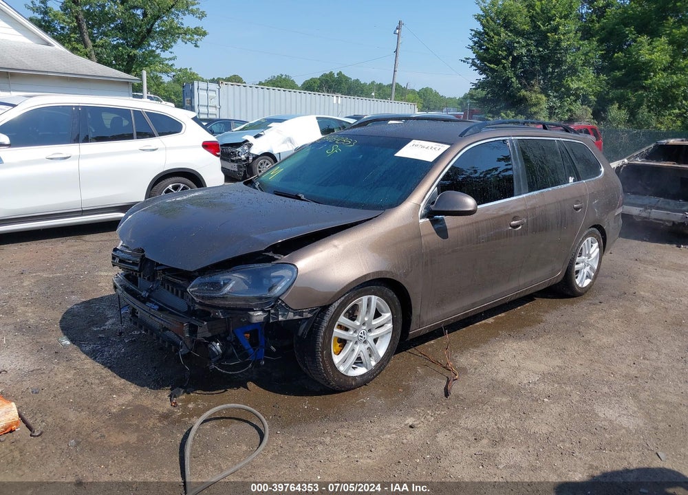 2014 VOLKSWAGEN JETTA SPORTWAGEN 2.0L TDI VIN: 3VWPL7AJ2EM600736