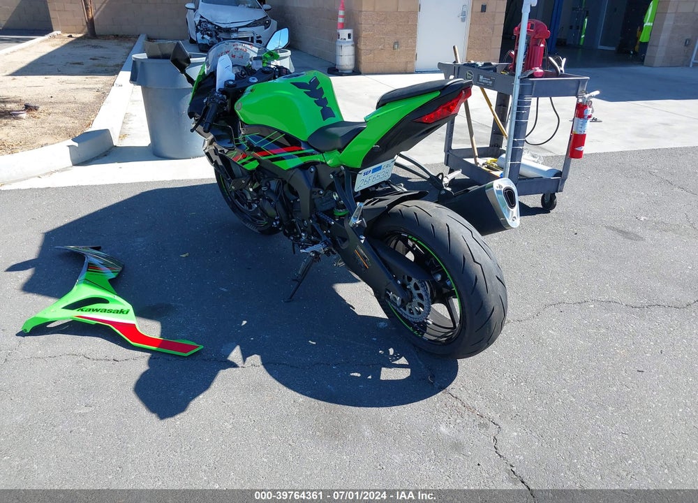 2024 KAWASAKI ZX636 K VIN: JKBZXJK12RA001453