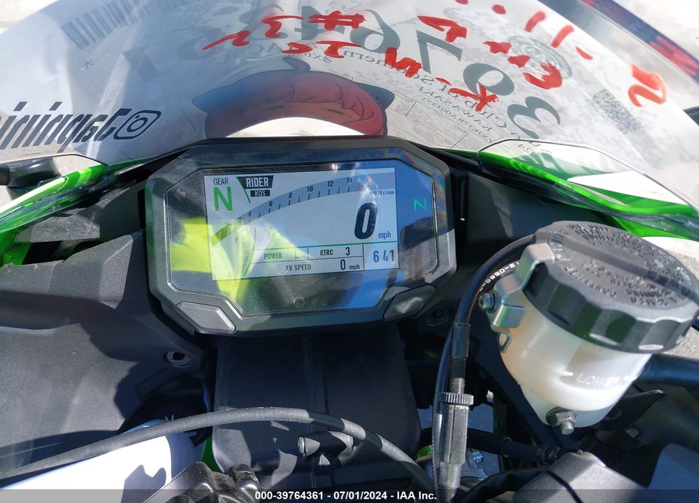 2024 KAWASAKI ZX636 K VIN: JKBZXJK12RA001453