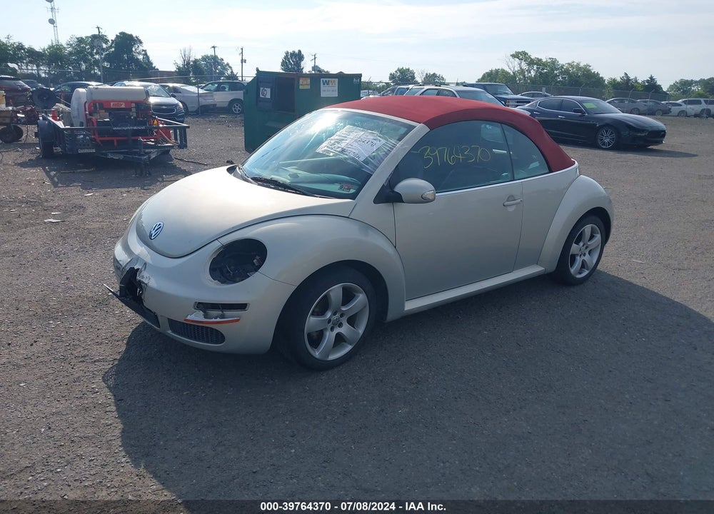 2009 VOLKSWAGEN NEW BEETLE 2.5L BLUSH EDITION VIN: 3VWSF31Y19M411704