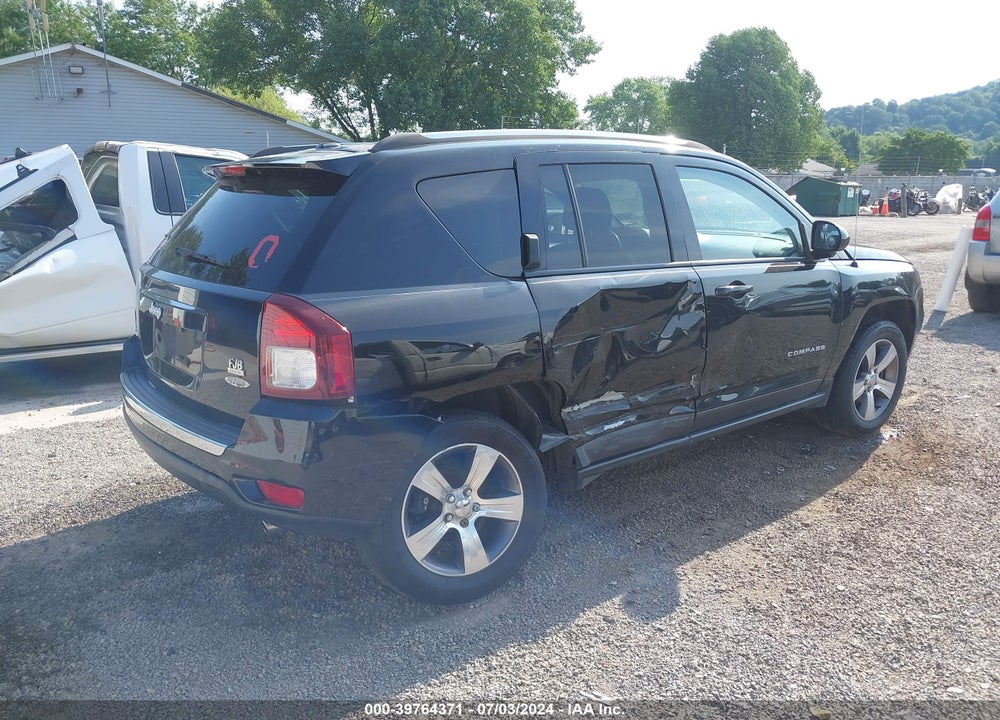 2017 JEEP COMPASS HIGH ALTITUDE 4X4 VIN: 1C4NJDEB4HD154722