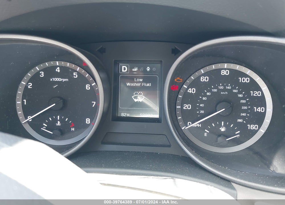 2017 HYUNDAI SANTA FE SPORT 2.4L VIN: 5XYZUDLB0HG444324