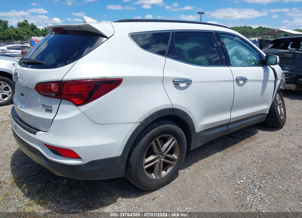2017 HYUNDAI SANTA FE SPORT 2.4L VIN: 5XYZUDLB0HG444324