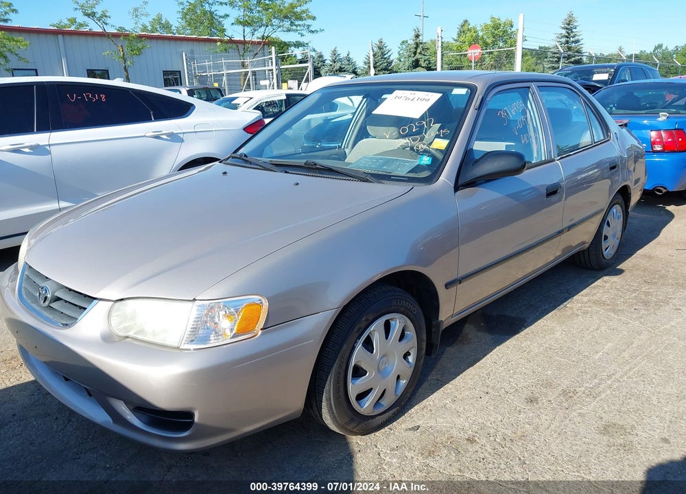 2002 TOYOTA COROLLA CE VIN: 1NXBR12EX2Z590292