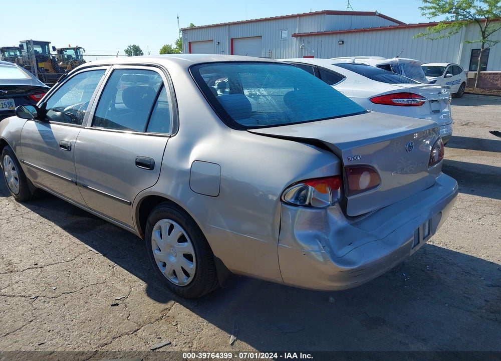 2002 TOYOTA COROLLA CE VIN: 1NXBR12EX2Z590292