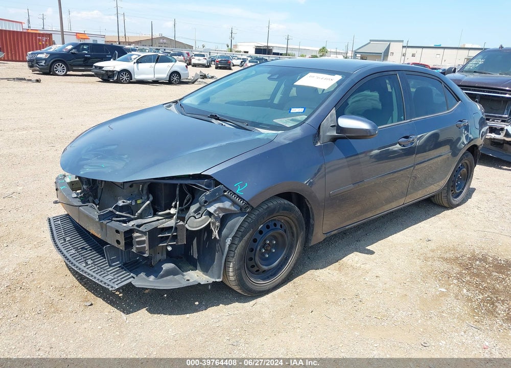 2017 TOYOTA COROLLA LE VIN: 5YFBURHE3HP686618