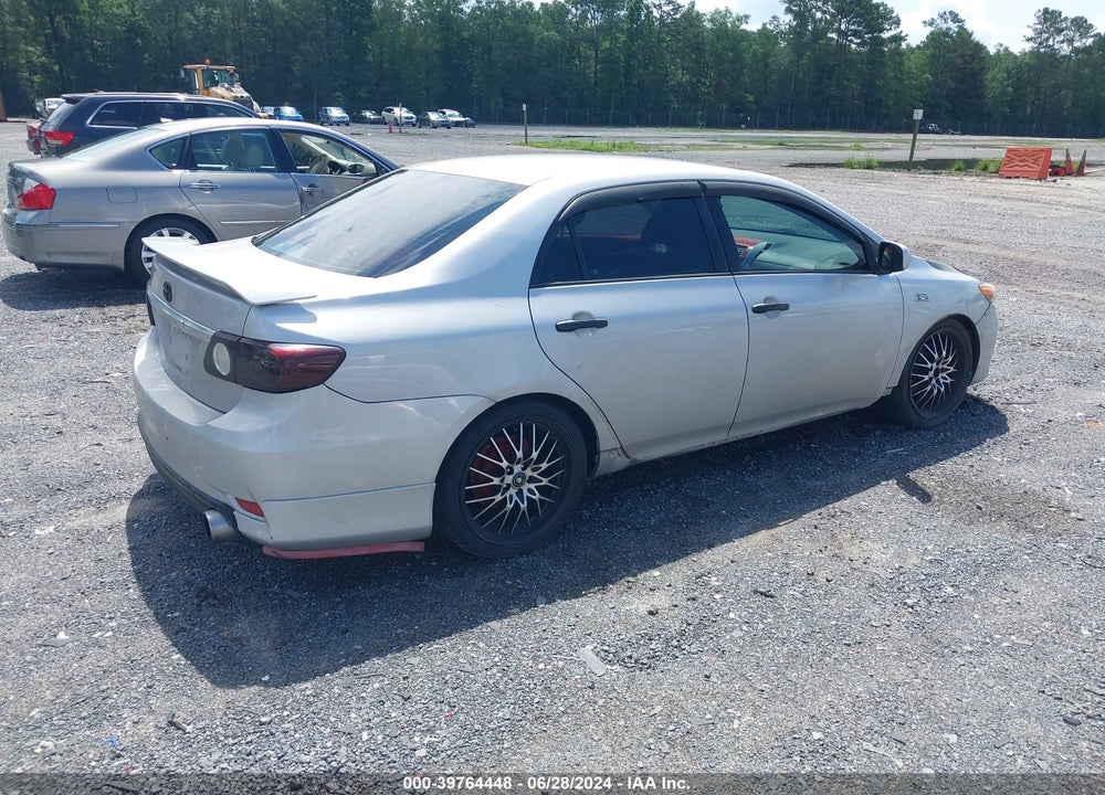 2011 TOYOTA COROLLA S VIN: 2T1BU4EEXBC699381