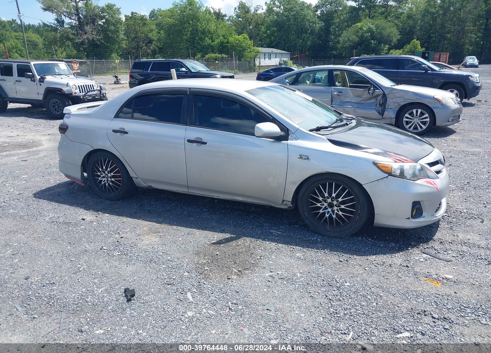 2011 TOYOTA COROLLA S VIN: 2T1BU4EEXBC699381