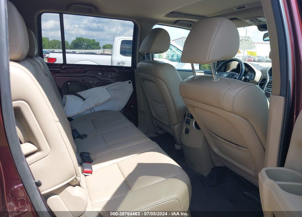 2013 HONDA PILOT EX-L VIN: 5FNYF3H55DB011604