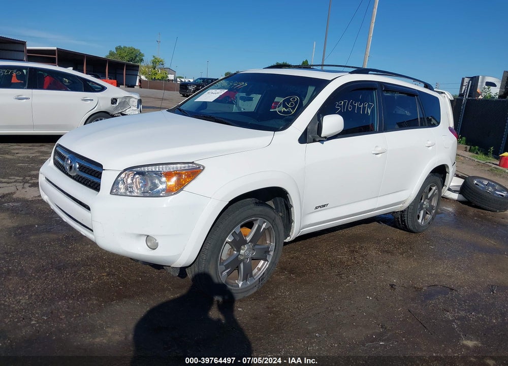 2008 TOYOTA RAV4 SPORT V6 VIN: JTMZK32V585018648
