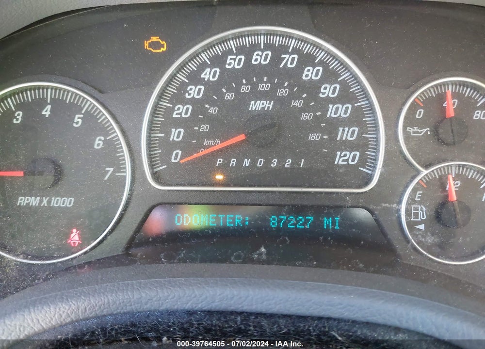 2007 GMC ENVOY DENALI VIN: 1GKET63MX72153552