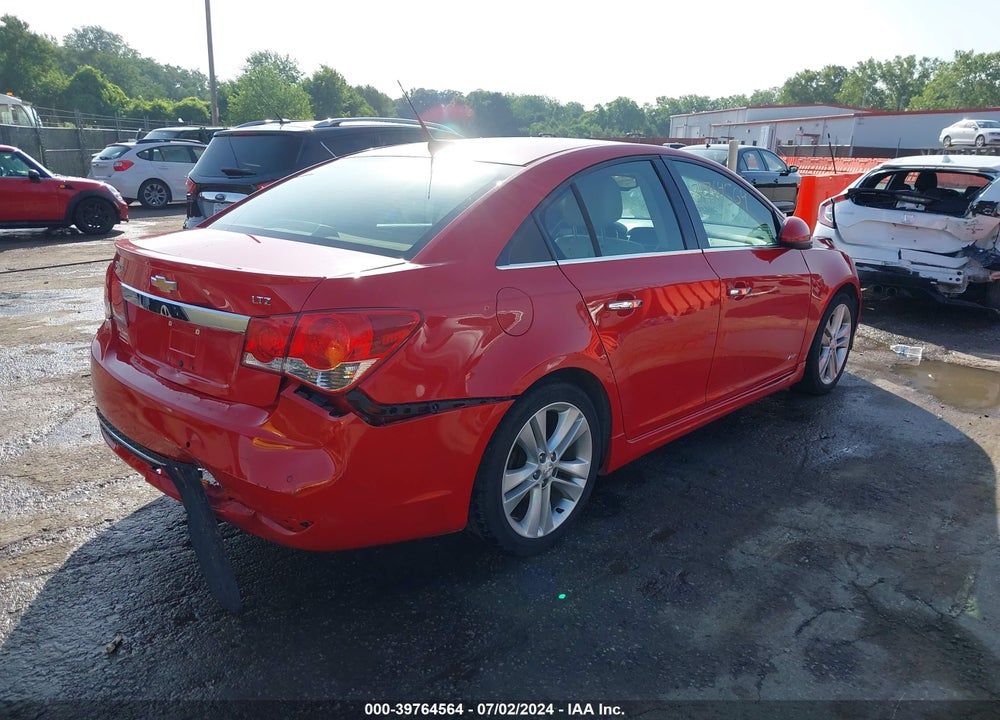 2012 CHEVROLET CRUZE LTZ VIN: 1G1PH5SC3C7150832