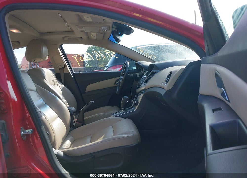 2012 CHEVROLET CRUZE LTZ VIN: 1G1PH5SC3C7150832