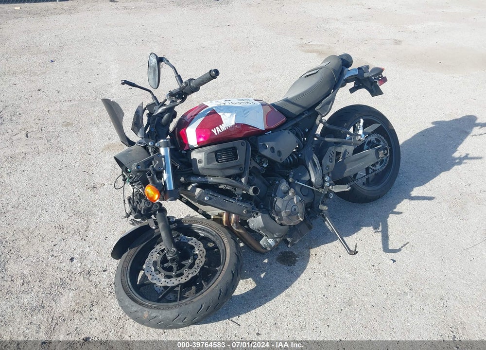 2018 YAMAHA XSR700 VIN: JYARM21E8JA000580