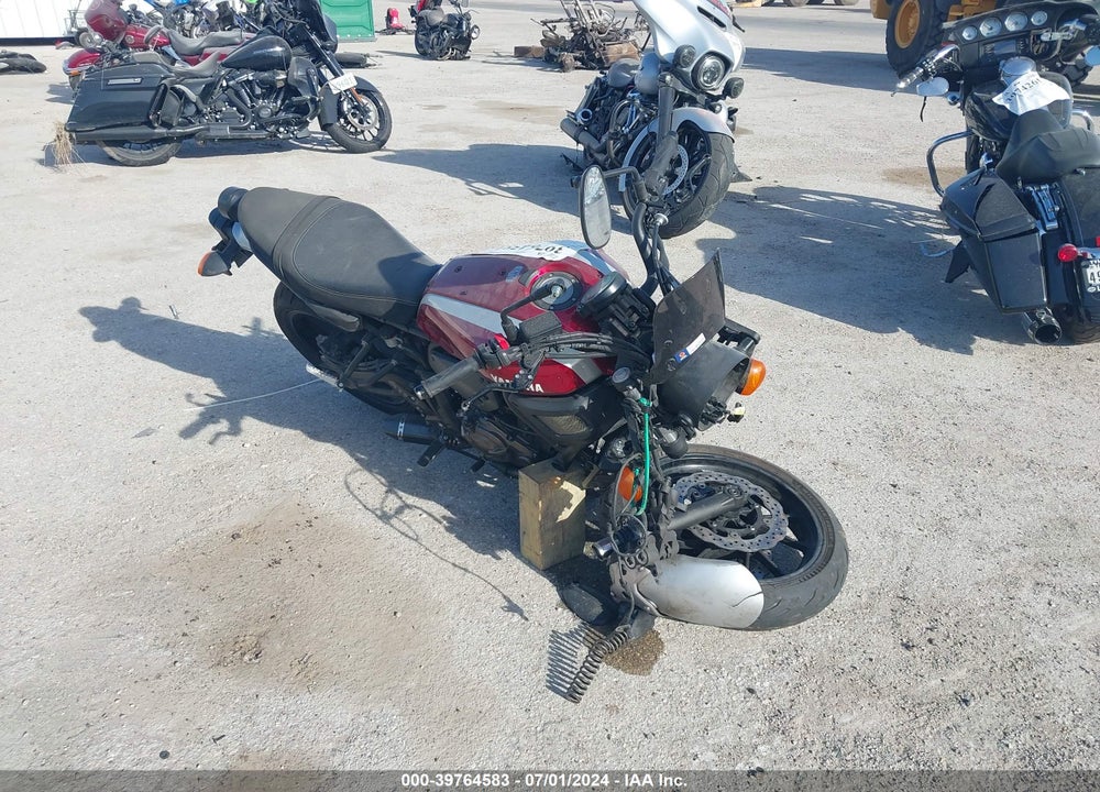 2018 YAMAHA XSR700 VIN: JYARM21E8JA000580