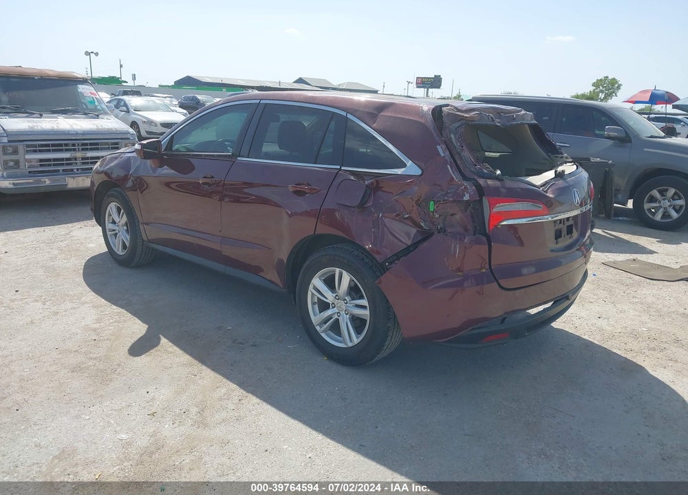 2015 ACURA RDX VIN: 5J8TB3H33FL009730