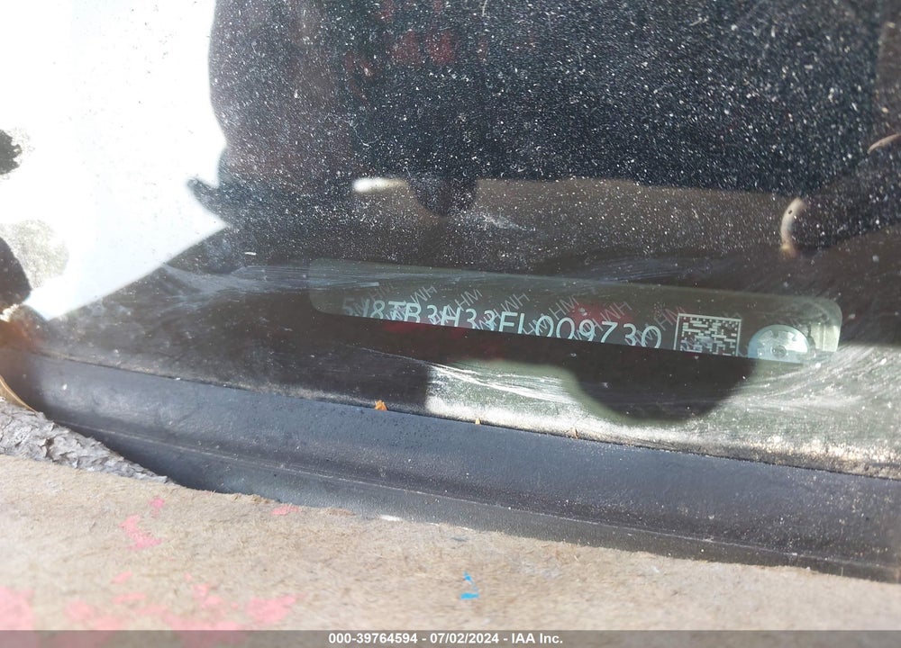 2015 ACURA RDX VIN: 5J8TB3H33FL009730
