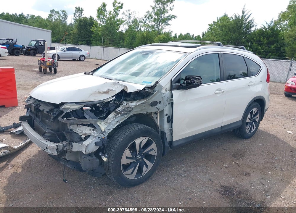 2016 HONDA CR-V TOURING VIN: 5J6RM3H96GL006999